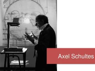 Axel Schultes