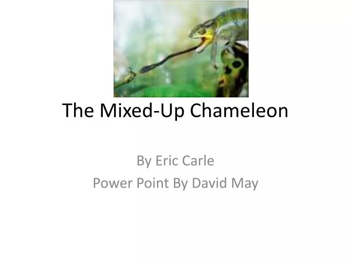 the mixed up chameleon