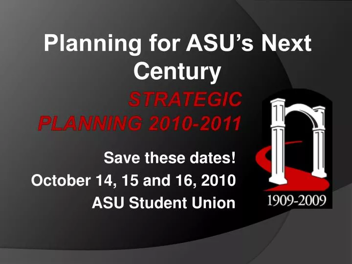 save these dates october 14 15 and 16 2010 asu student union
