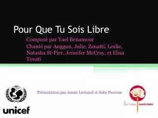 pour que tu sois libre