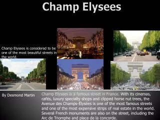 Champ Elysees