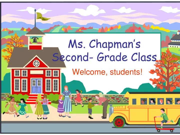 ms chapman s second grade class