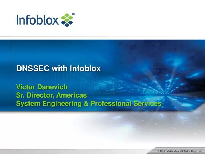 dnssec with infoblox