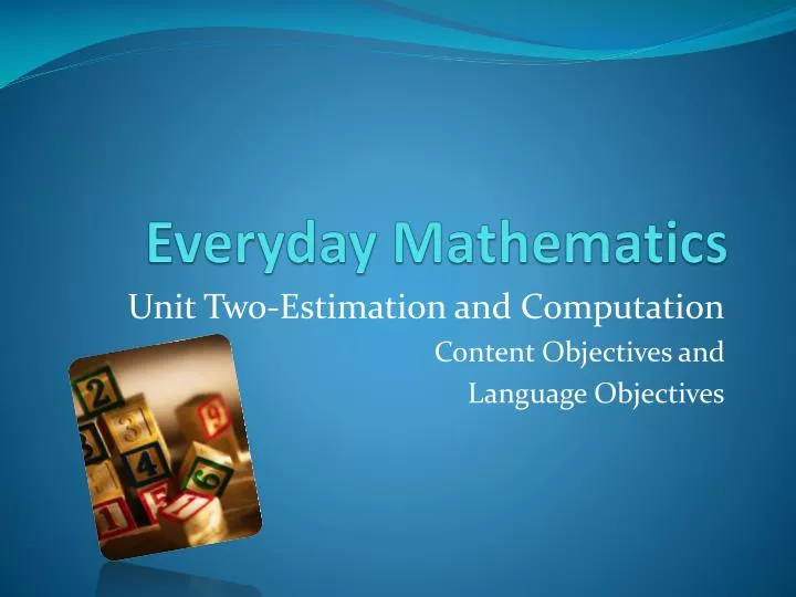 everyday mathematics