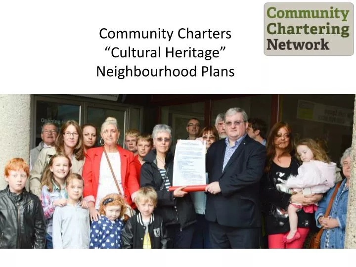 community charters and cultural heritage