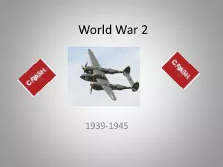 World War 2