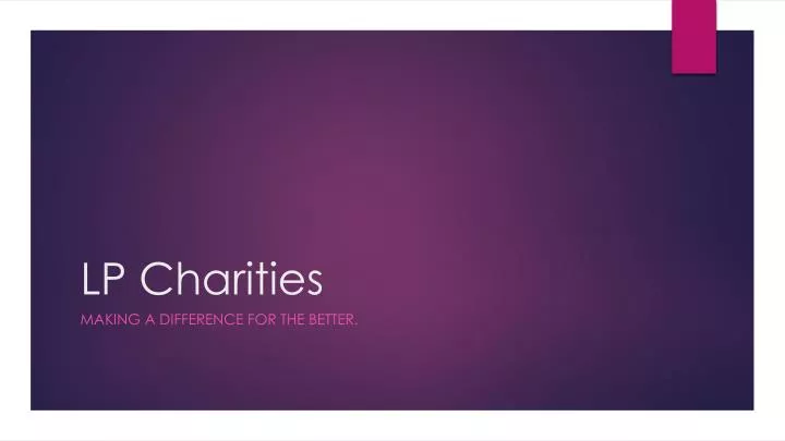 lp charities