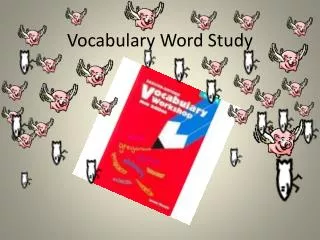 Vocabulary Word Study