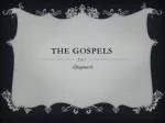 The Gospels - slide 1