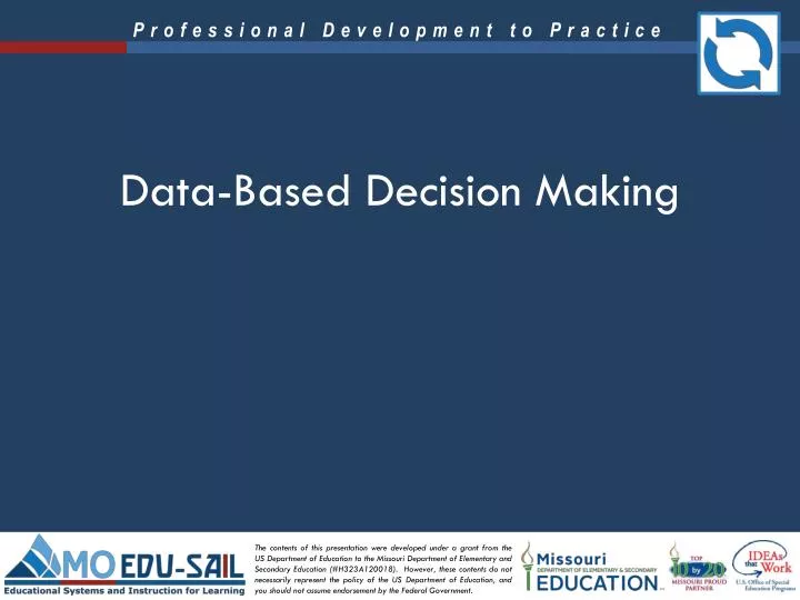 data based decision making