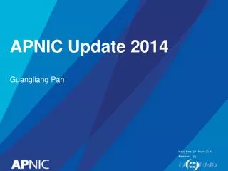 APNIC Update 2014