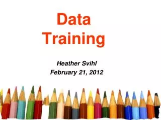 Data Training