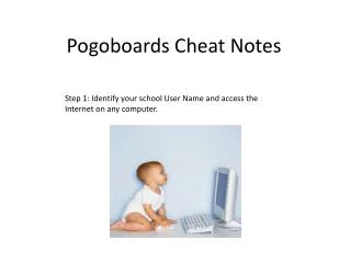 Pogoboards Cheat Notes