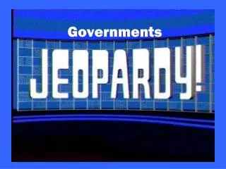 governments