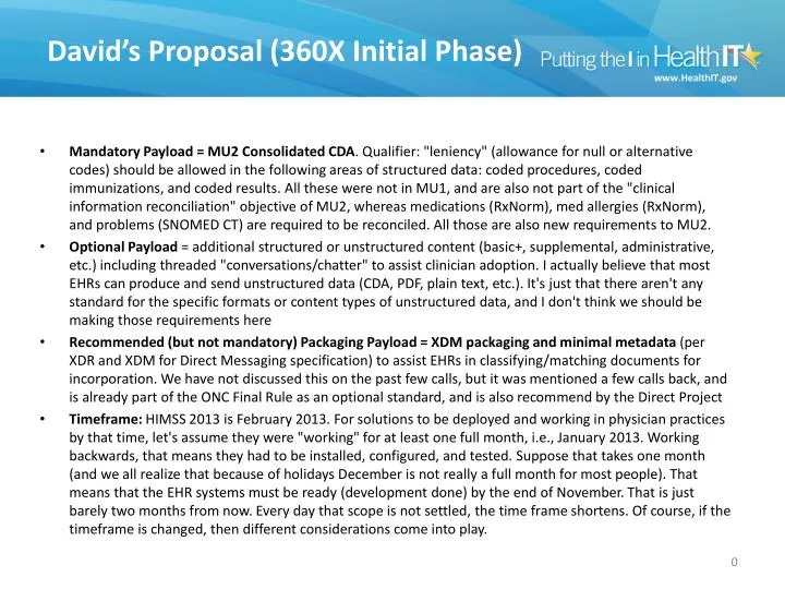 david s proposal 360x initial phase