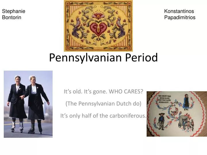 pennsylvanian period