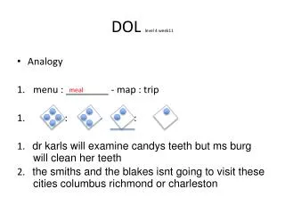 dol level 4 week11