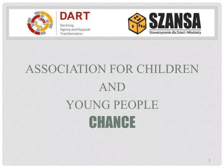 association for children and young people chance