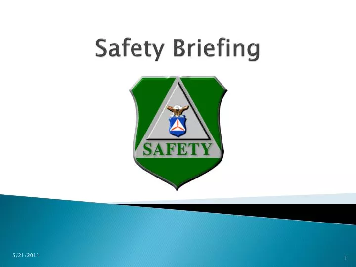 safety briefing