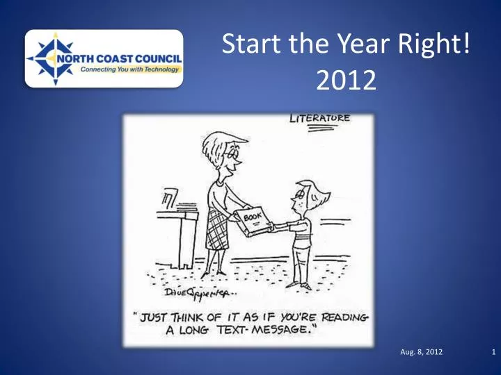 start the year right 2012