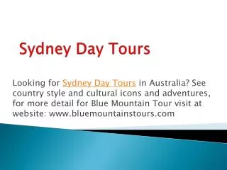 Affordable Blue Mountain Tour Service in Australia