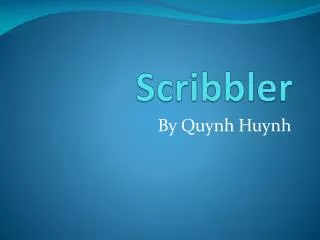 Scribbler