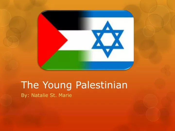 the young palestinian