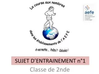 sujet d entrainement n 1