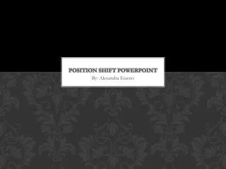 Position Shift PowerPoint