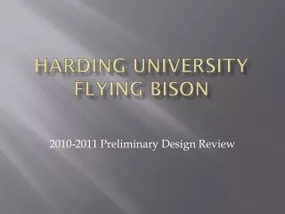 Harding University Flying Bison