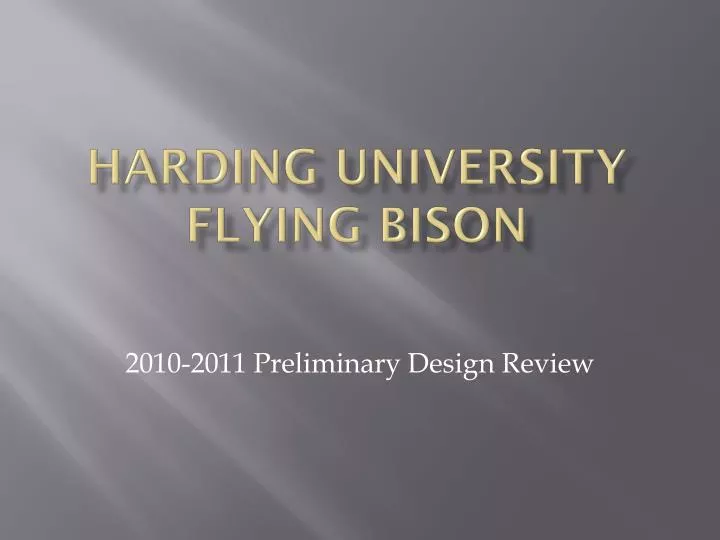 harding university flying bison