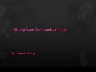 Bishop State Community College