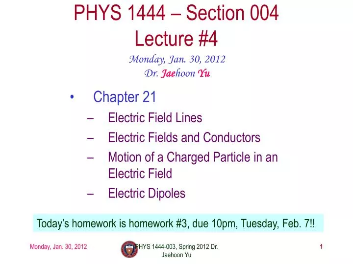 phys 1444 section 004 lecture 4