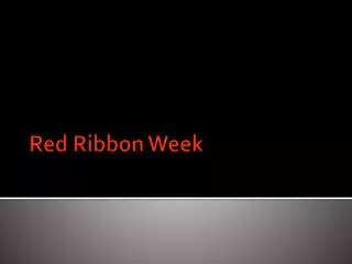 Red Ribbon Week