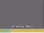 Payment systems - slide 1