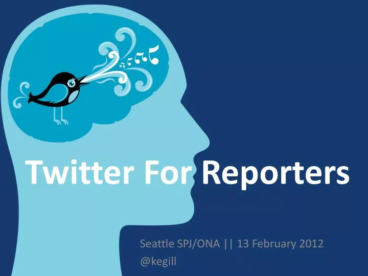 twitter for reporters