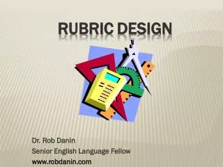 Rubric Design