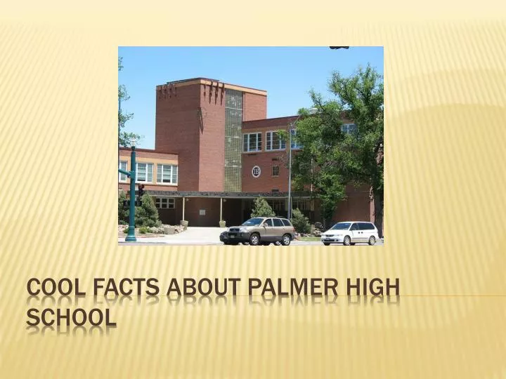 cool facts about palmer high school