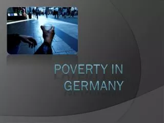 Poverty in Germany