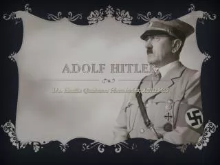 adolf hitler