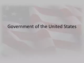 Government of the United States