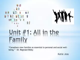 Unit #1: All in the Family