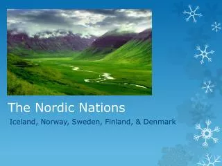 The Nordic Nations