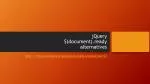 jQuery $( document).ready alternatives - slide 1