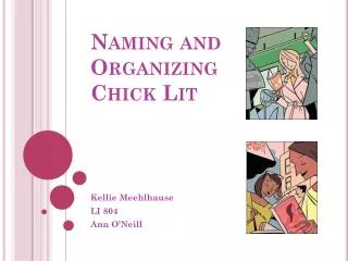 Naming and Organizing Chick Lit