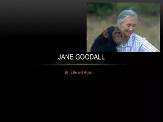 jane goodall