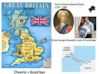 Prince Charles Edward Stuart 1720 - 1788