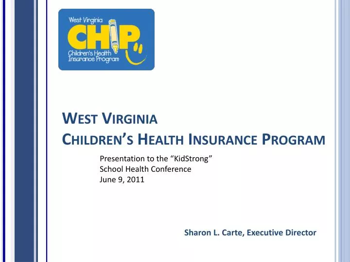 west virginia children s health insurance program