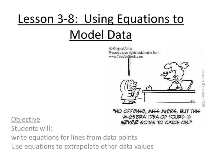 lesson 3 8 using equations to model data