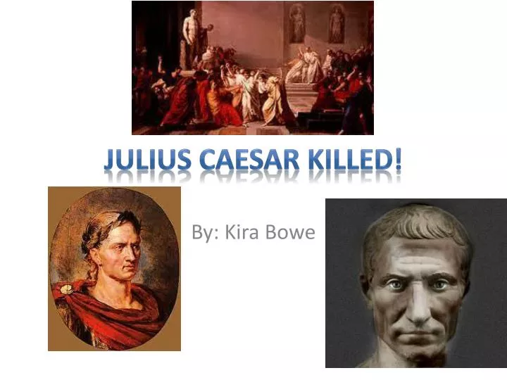 julius caesar killed